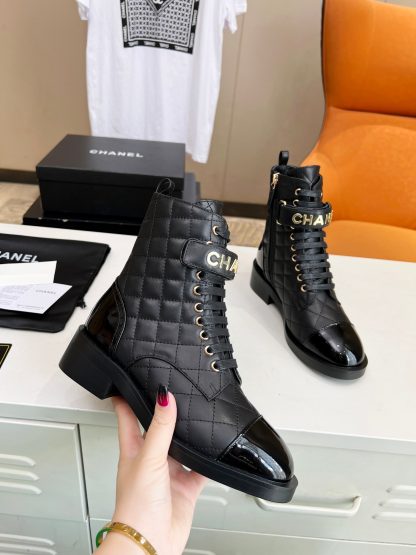 Chanel black leather boots worth putting in your wardrobe for autumn and winter - Image 3
