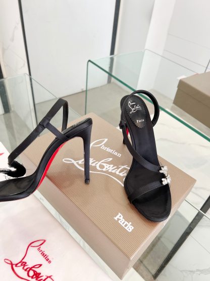 ChristianLouboutin diamond sandals high heels - Image 5