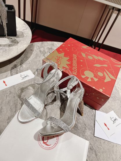 Christian Louboutin Queen's Scepter Sandals High Heels - Image 4