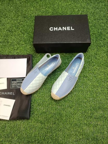 Chanel's new spring sunshine blue and white fisherman shoes - Image 3