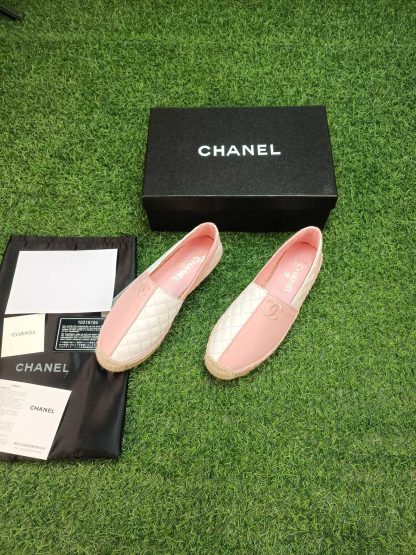 Chanel's new spring sunshine pink and white fisherman shoes - Image 3
