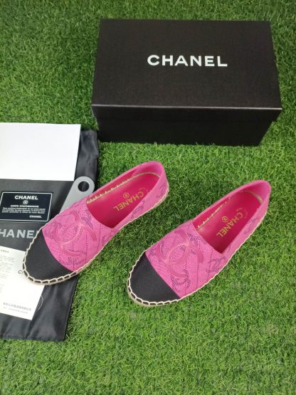 Chanel early spring sunshine black and pink new fisherman shoes - Image 3
