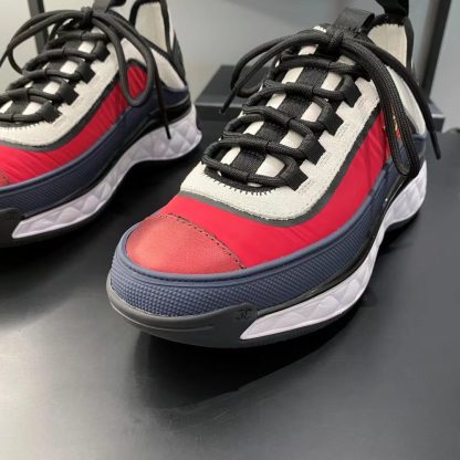 Chanel's latest beautiful red and blue slim casual sports shoes - Image 4