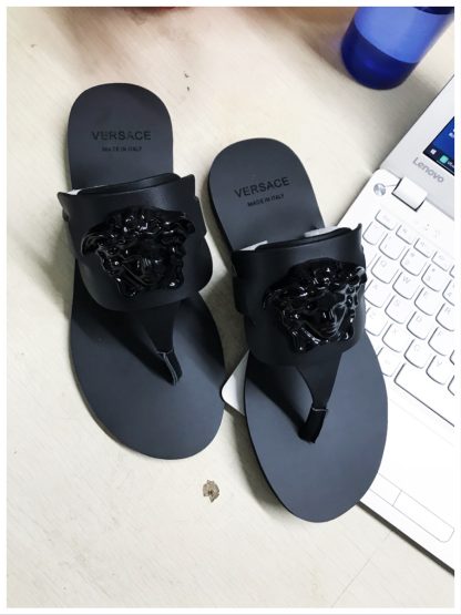 VERSACE thong sandals