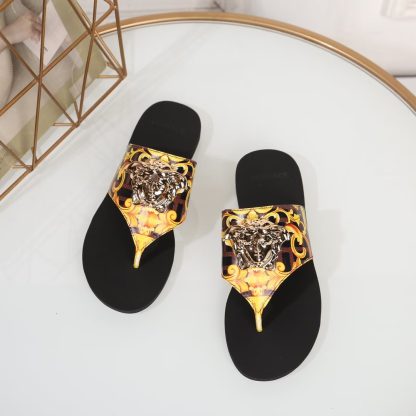 VERSACE thong sandals - Image 4