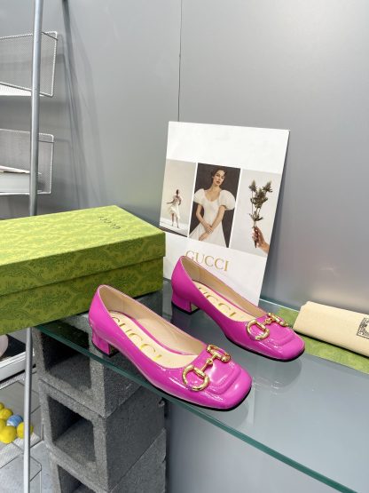 Gucci's new horsebit chunky heel shoes for early spring - Image 4