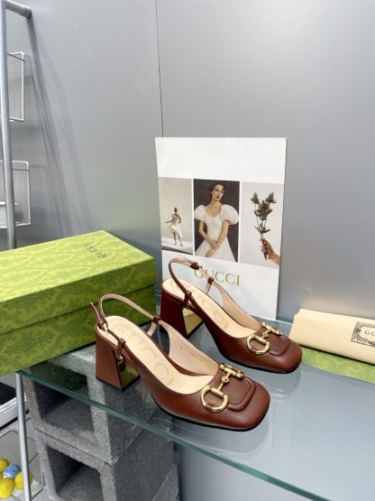 Gucci's new horsebit chunky heel shoes for early spring - Image 4