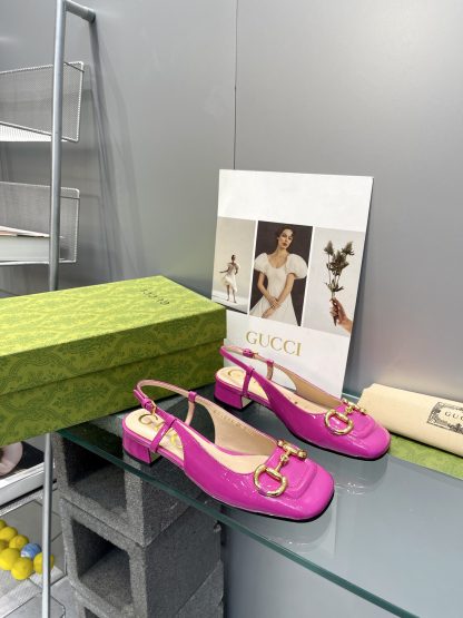 Gucci's new horsebit chunky heel shoes for early spring - Image 4