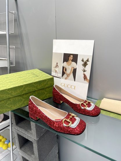Gucci's new horsebit chunky heel shoes for early spring - Image 4