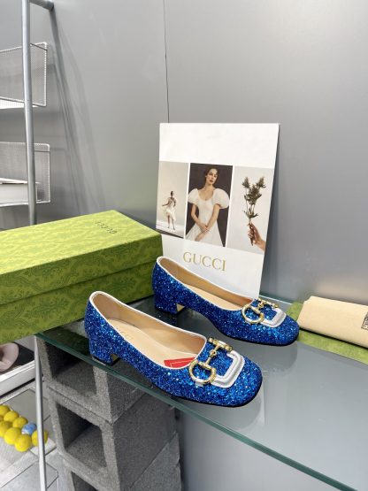 Gucci's new horsebit chunky heel shoes for early spring - Image 4