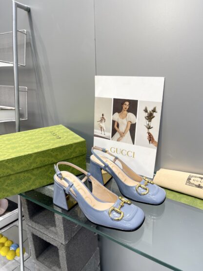 Gucci's new horsebit chunky heel shoes for early spring - Image 4