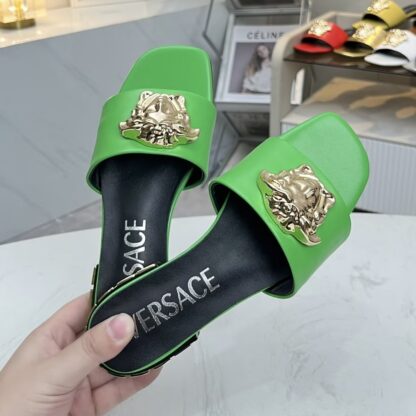VERSACE flat slide sandals - Image 4