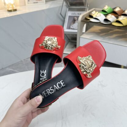 VERSACE flat slide sandals - Image 4