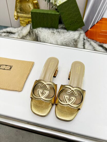 Gucci mid-heel slippers - Image 5