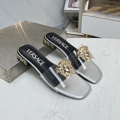 VERSACE flat slide sandals - Image 4