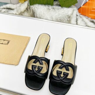 Gucci mid-heel slippers