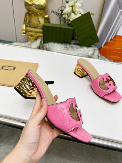 Gucci mid-heel slippers - Image 5