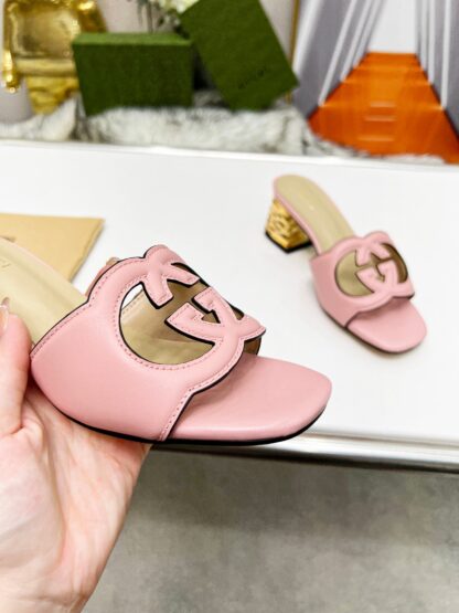 Gucci mid-heel slippers - Image 5