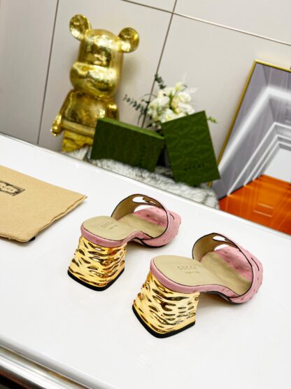 Gucci mid-heel slippers - Image 5