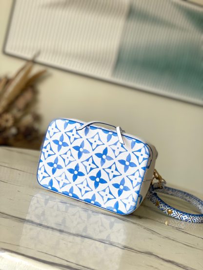 Louis Vuitton M22986 Blue NeoNoé Bucket Bag - Image 5
