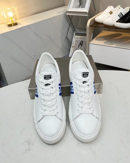 VERSACE new versatile canvas jacquard pattern casual men's shoes - Image 4