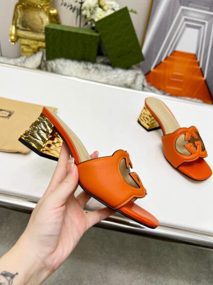 Gucci mid-heel slippers - Image 5