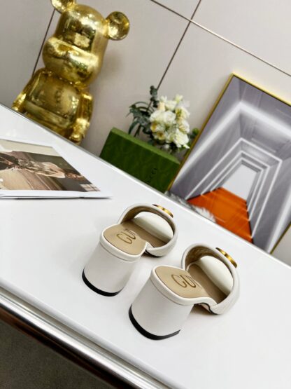 Gucci mid-heel slippers - Image 4