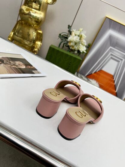 Gucci mid-heel slippers - Image 4