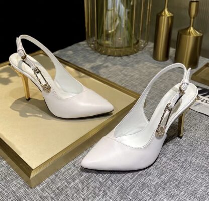 VERSACE SHOULDER HIGH HEEL SANDALS - Image 4