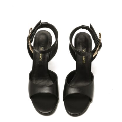 VERSACE exquisite pin buckle high-heeled sandals - Image 4