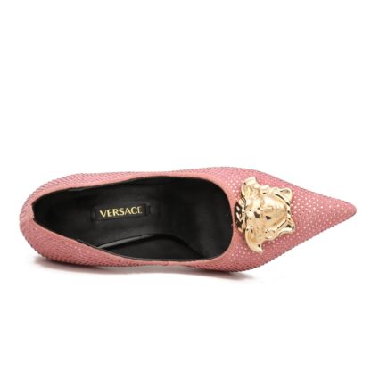 VERSACE Fashion Trend Hot Diamond High Heels - Image 4