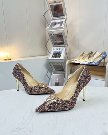 VERSACE Fashion Classic New Women's High Heels - Image 4