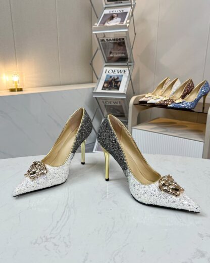 VERSACE Fashion Classic New Women's High Heels - Image 4