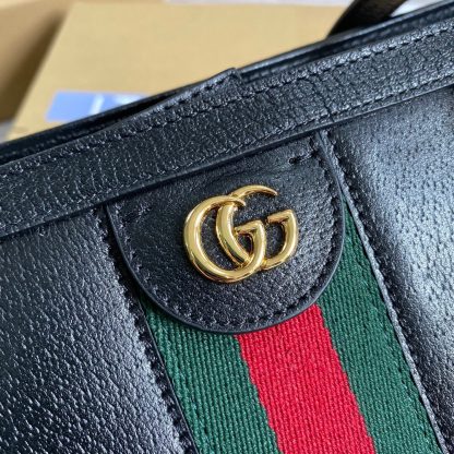 Gucci striped webbing tote bag - Image 4