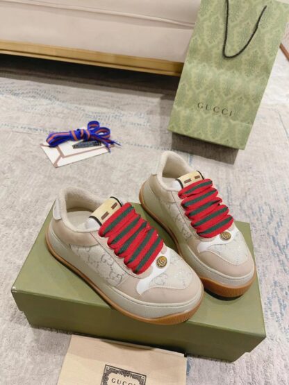 Gucci Chunky B series sneakers, couple style small fat thick-soled dirty shoes - Image 4