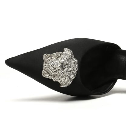 VERSACE SHOULDER HIGH HEEL SANDALS - Image 4