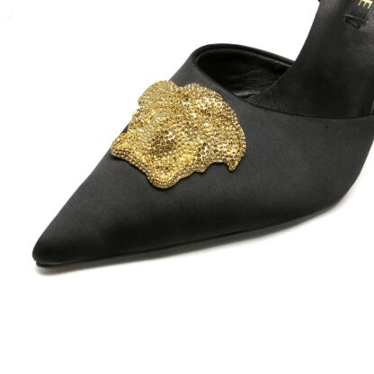 VERSACE SHOULDER HIGH HEEL SANDALS - Image 4