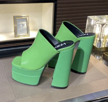 VERSACE Platform Super High Heel Sandals High Heels - Image 4