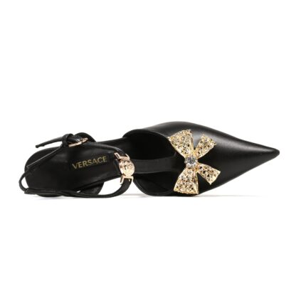VERSACE Bow High Heels - Image 4