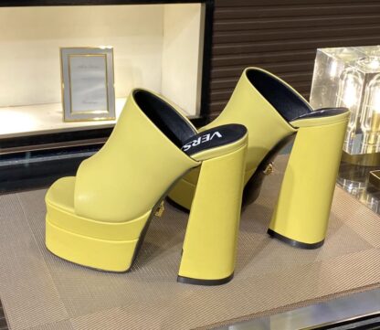 VERSACE stylish super high heel sandals high heels - Image 4
