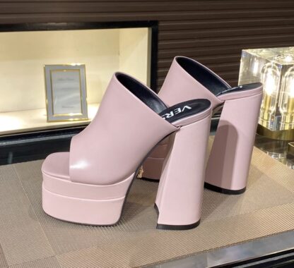 VERSACE stylish super high heel sandals high heels - Image 4