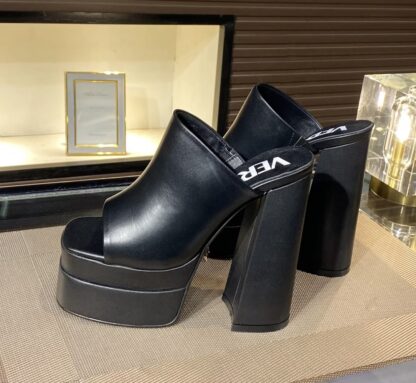 VERSACE stylish super high heel sandals high heels - Image 4