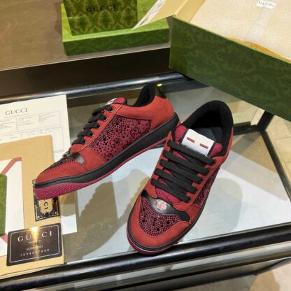 Gucci retro distressed elements, washed retro logo casual shoes on the tongue - Image 5