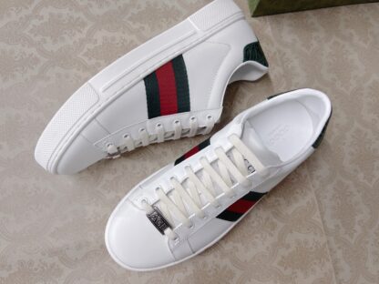 Gucci white shoes series - Image 4