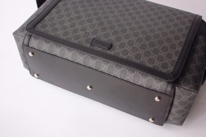 Gucci black and gray versatile shoulder bag - Image 4