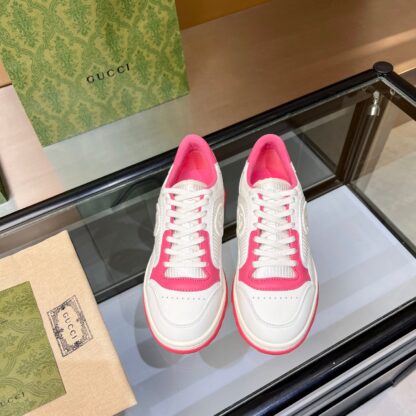Gucci Early Spring Latest Hot 80 Couples Casual Retro Distressed White Shoes - Image 5