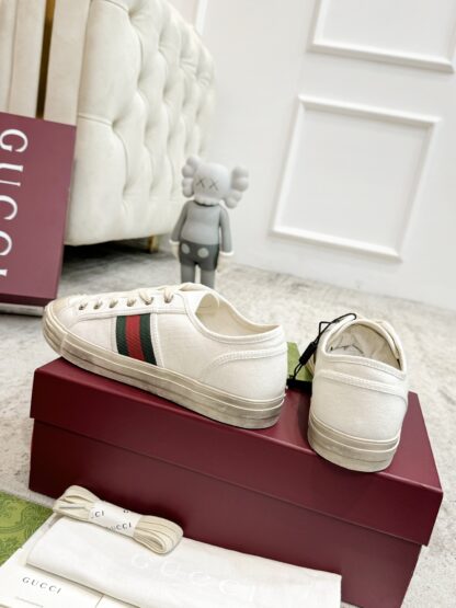Gucci Lido series distressed casual shoes - Image 5