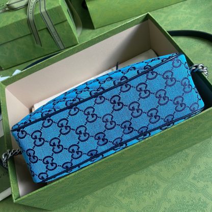 Gucci elegant and exquisite blue versatile crossbody bag - Image 4
