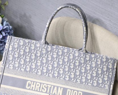 Dior New Stone Gray TOTE Tote Bag - Image 4