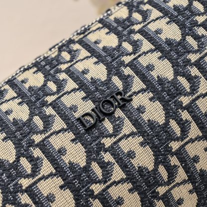 Dior OBLIQUE printed canvas cylindrical bag - Image 4
